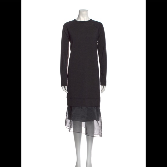 sweet XXL BRUNELLO CUCINELLI sweater dress NWOT fits like L - Picture 1 of 4